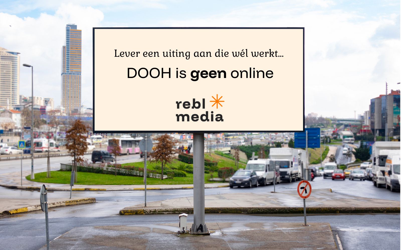 DOOH is geen online